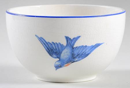 Blue Bird Cranberry Bowl