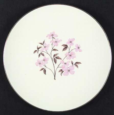 Pink Dogwood (Gold Trim)