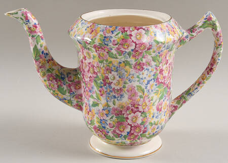 Apple Blossom Chintz Granville Coffee Pot No Lid