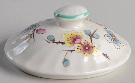 Chinese Rose Lid for Sugar Bowl