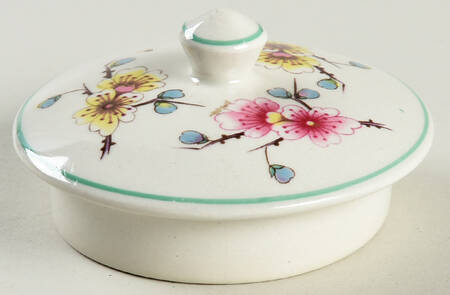 Chinese Rose Lid for Mini Teapot