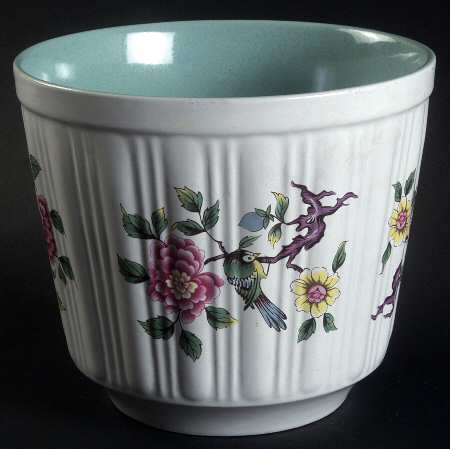 Chinese Rose Large Cachepot