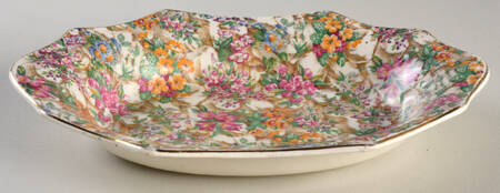 Crazy Paving 9" Oval Vegetable Bowl