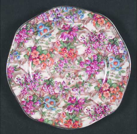 Crazy Paving Bread & Butter Plate