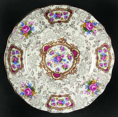 Pompadour (England) Bread & Butter Plate