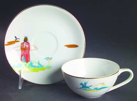 KNX1 Flat Cup & Saucer Set