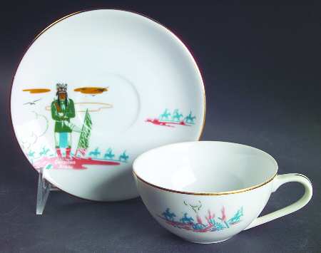 KNX1 Flat Cup & Saucer Set