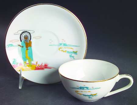 KNX1 Flat Cup & Saucer Set