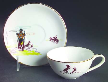 KNX1 Flat Cup & Saucer Set