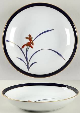 Orchid Lace Coupe Soup Bowl