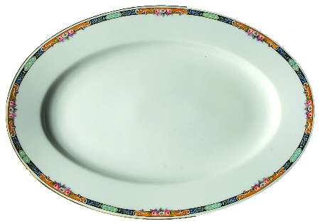 27044-4576 12" Oval Serving Platter