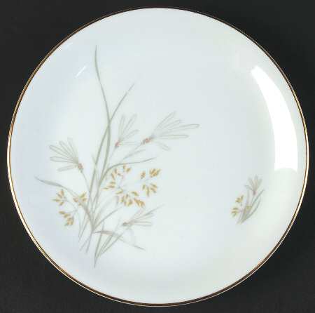 606 (White, Gold Trim) Bread & Butter Plate