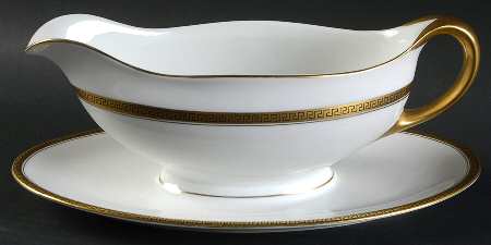 26401 Gravy Boat with Attached Underplate