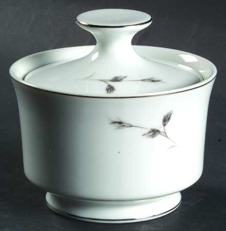 Enchanting Rose Sugar Bowl & Lid