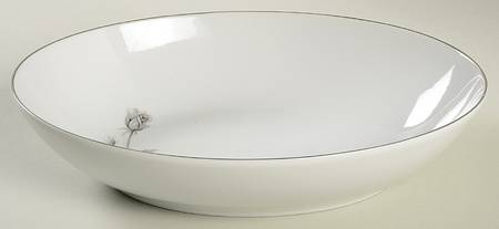 Enchanting Rose 10" Oval Vegetable Bowl