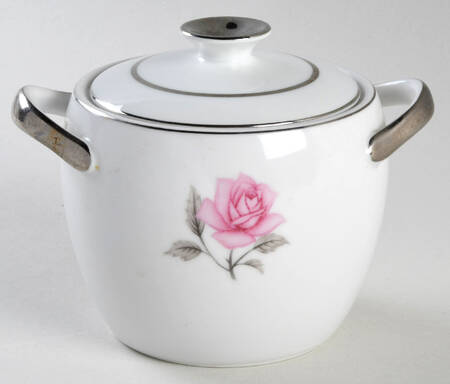 Majestic Rose Sugar Bowl & Lid