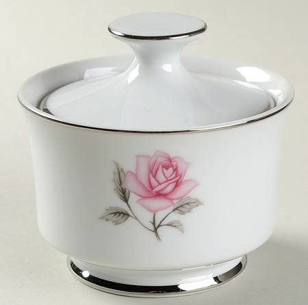 Majestic Rose Sugar Bowl & Lid