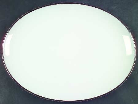 Wedding Band 14" Oval Serving Platter