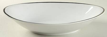 Wedding Band 11" Oval Vegetable Bowl
