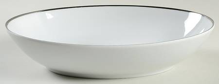 Wedding Band 10" Oval Vegetable Bowl