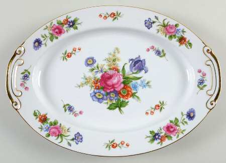 Dresden 12" Oval Serving Platter