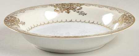 Goldana Rim Soup Bowl by Kyoto