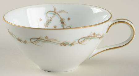 Modern Scroll Flat Cup