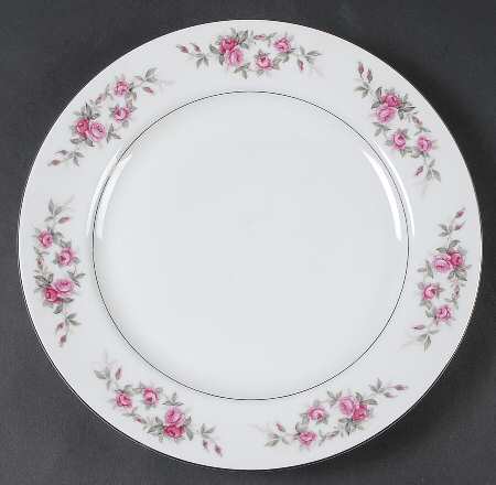 Rose Garland 12" Chop Plate (Round Platter)