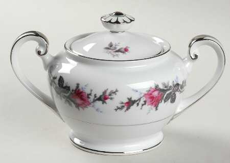 Silverose Sugar Bowl & Lid