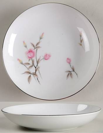 Summer Rose Coupe Soup Bowl