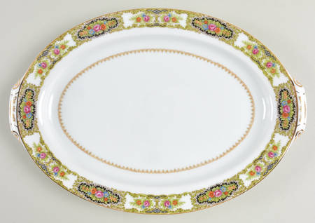 Midnight Queen 12" Oval Serving Platter