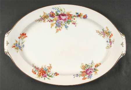 Nightingale 17" Oval Serving Platter