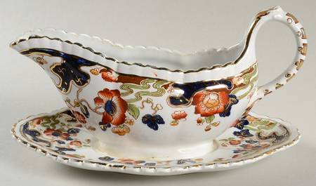 Tokio Gravy Boat with Attached Underplate