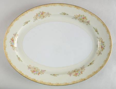 KIK28 16" Oval Serving Platter