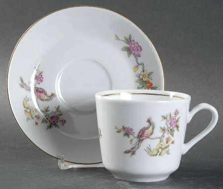 KHL3 Flat Cup & Saucer Set