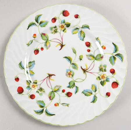 Strawberry (Green Trim, No Butterflies) by James Kent (England)