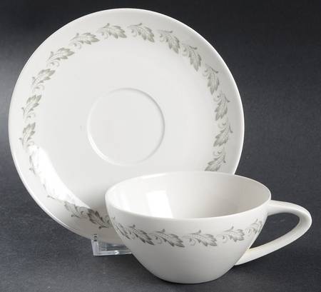 Serenade Flat Cup & Saucer Set