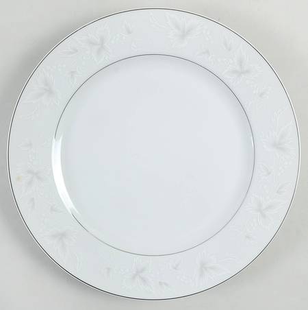 White Fantasy Dinner Plate