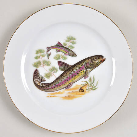 JKW75 RIM Salad Plate