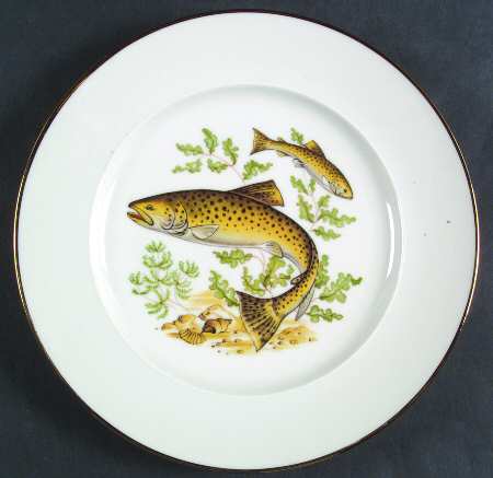 JKW75 RIM Dinner Plate