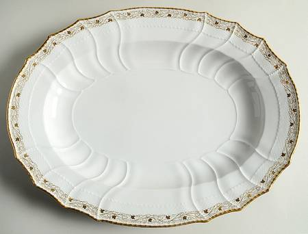 KPM102 15" Oval Serving Platter