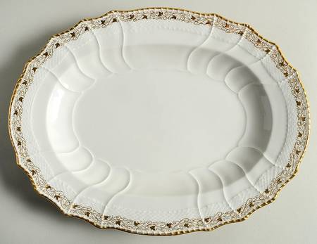 KPM102 12" Oval Serving Platter