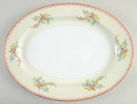 KIK39 16" Oval Serving Platter