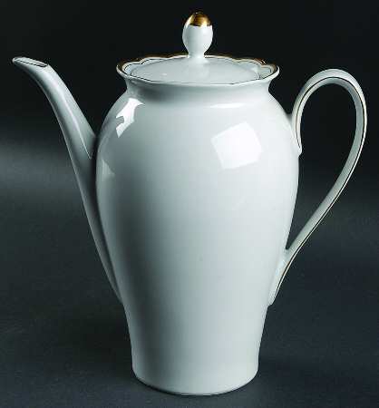 KHL21 (Gold Trim) Coffee Pot & Lid
