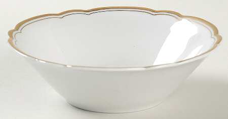 KHL21 (Gold Trim) Fruit/Dessert (Sauce) Bowl