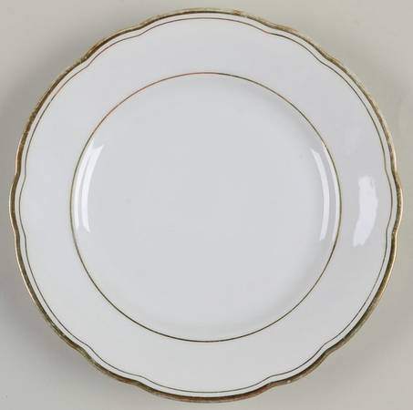 KHL21 (Gold Trim) Salad Plate