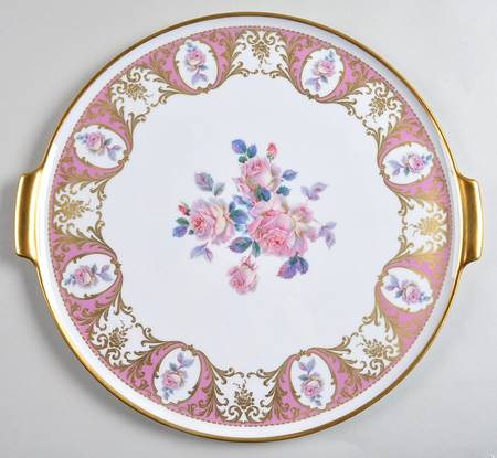 1915 Handled Cake Plate
