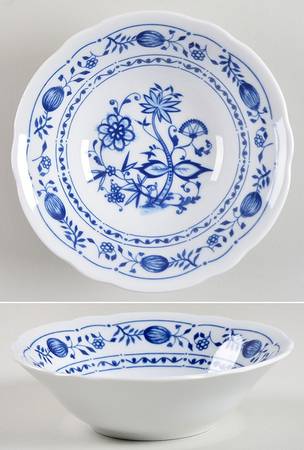 Blue Onion Fruit/Dessert (Sauce) Bowl