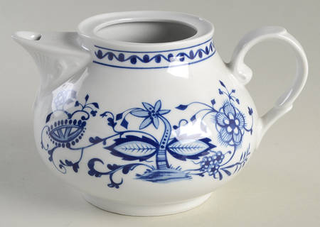 Blue Onion Mini Teapot No Lid