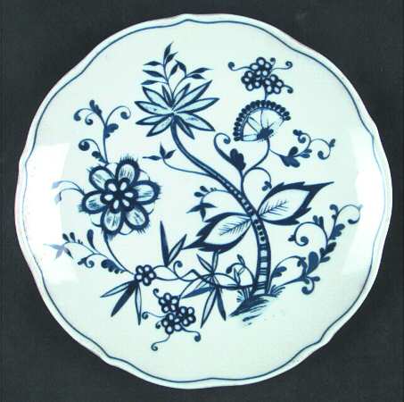Blue Onion Coupe Salad Plate